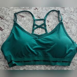 PINK Victoria's Secret Teal Strappy Bralette